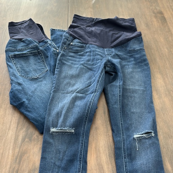 - Indigo blue brand skinny maternity jeans size small. This pair has‎ no rips - Picture 1 of 2